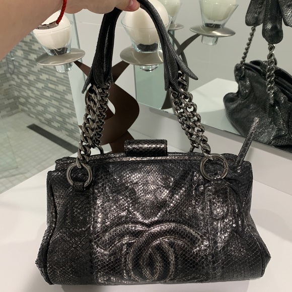 CHANEL Handbags - Chanel Python limited edition collection